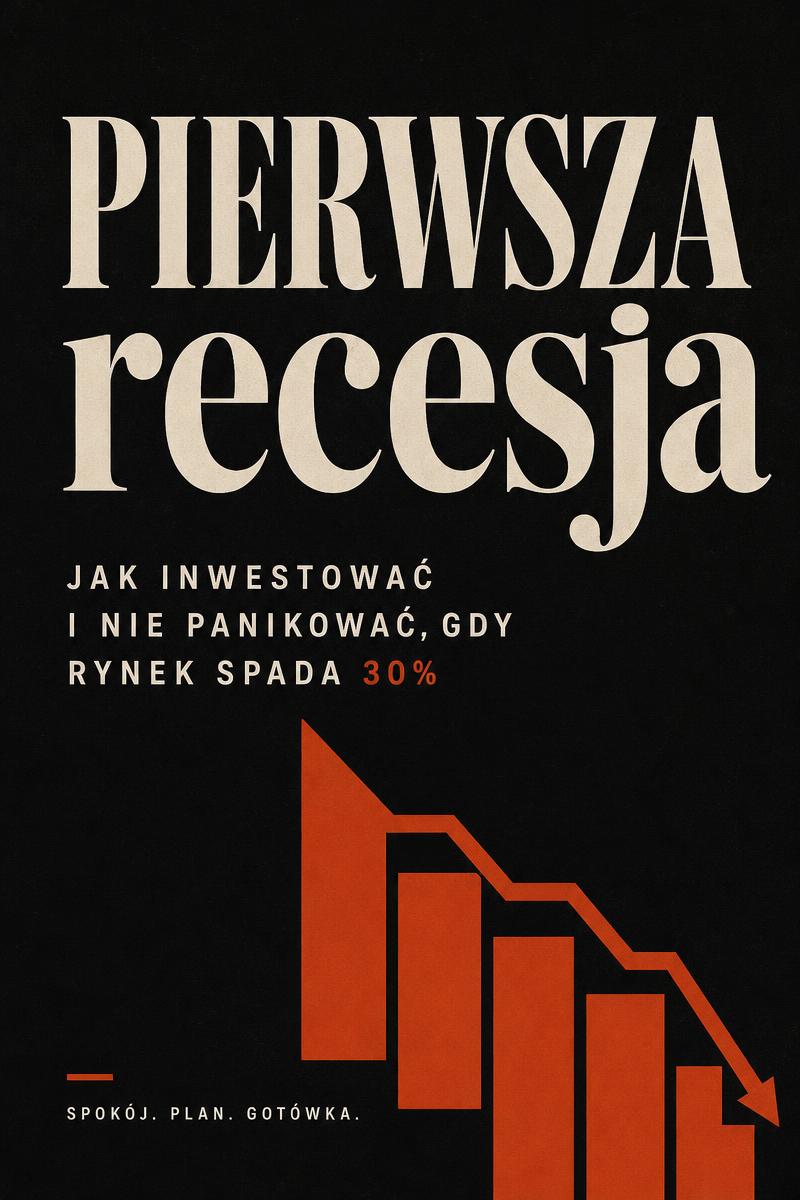 Okładka ebooka Pierwsza recesja